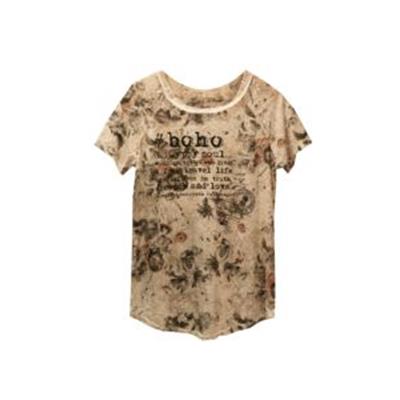 TSHIRT LIBERTY-AS A BOHO-AU SOLEIL DE SAINT TROPEZ