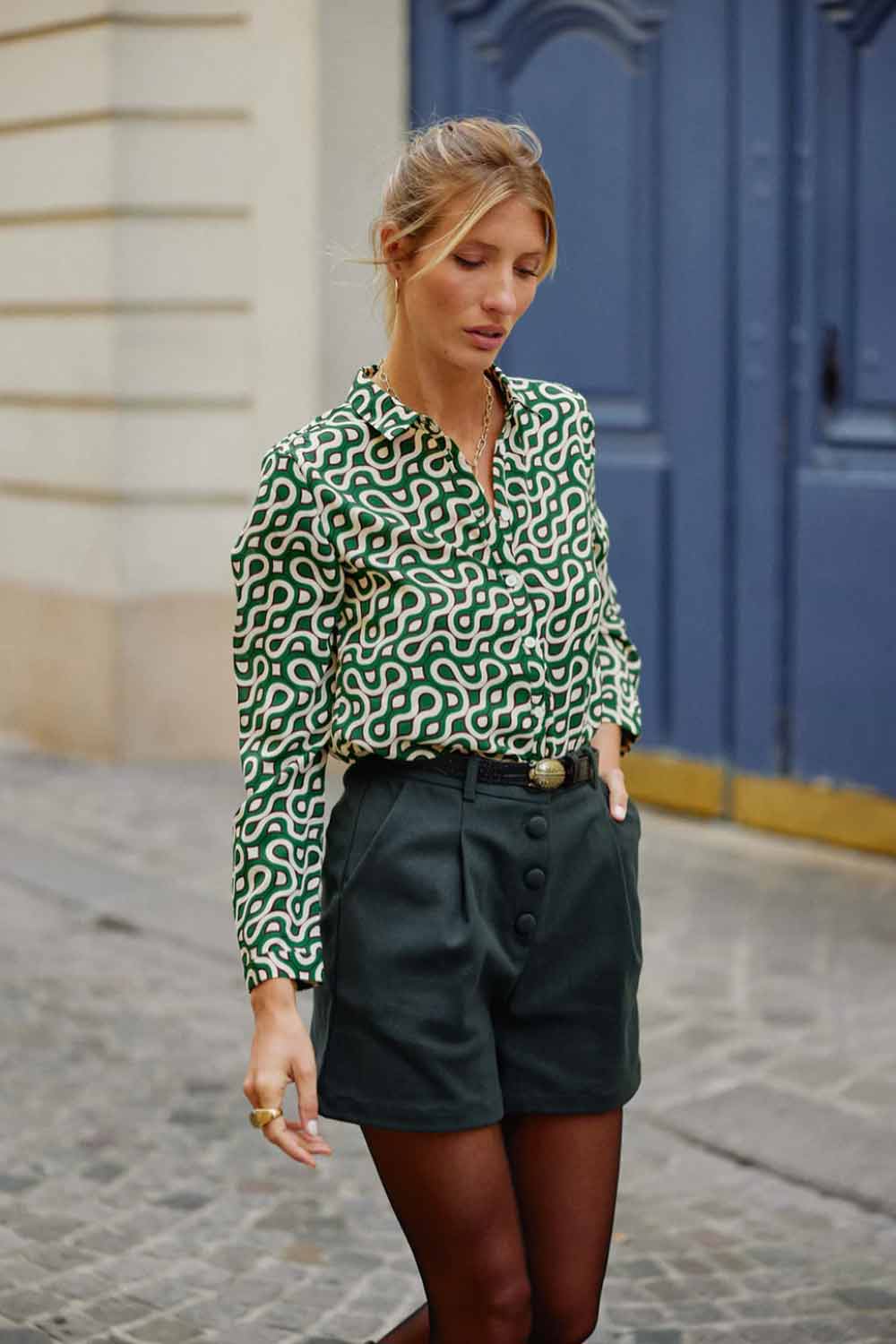 CHEMISE LEXIA VERT