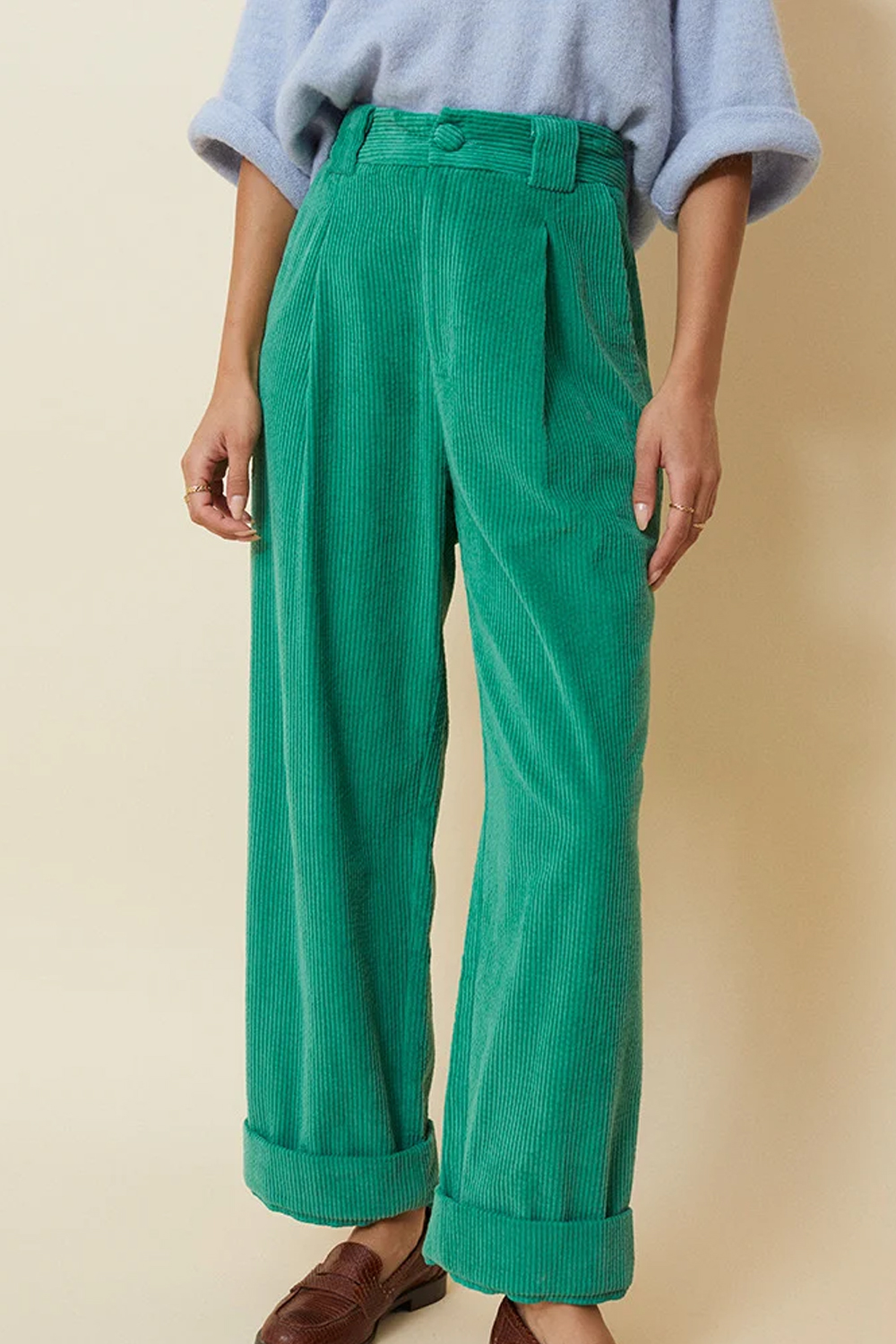 PANTALON GUSTAVE VERT