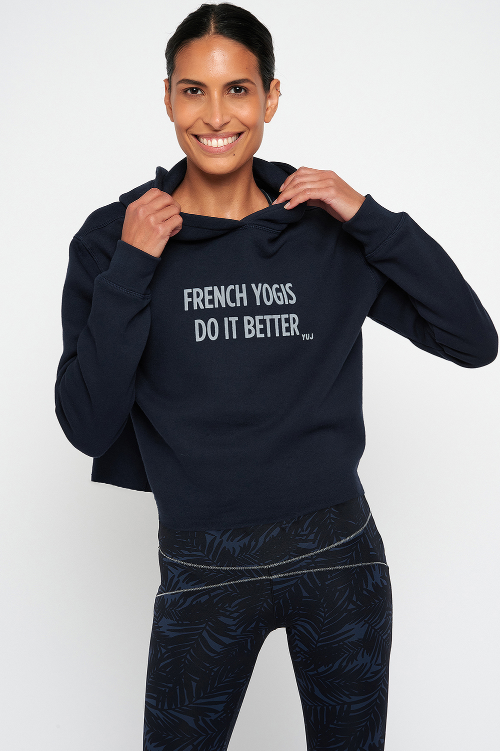 SWEAT FRENCH YOGIS BLEU MARINE